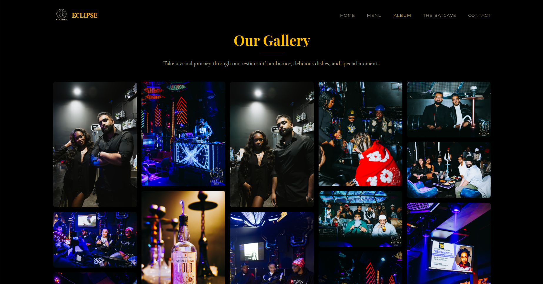 Eclipse Lounge & Grill — Restaurant Website — image 6