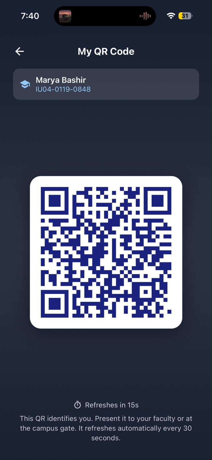IQRA CMS — Student Mobile Application — image 12