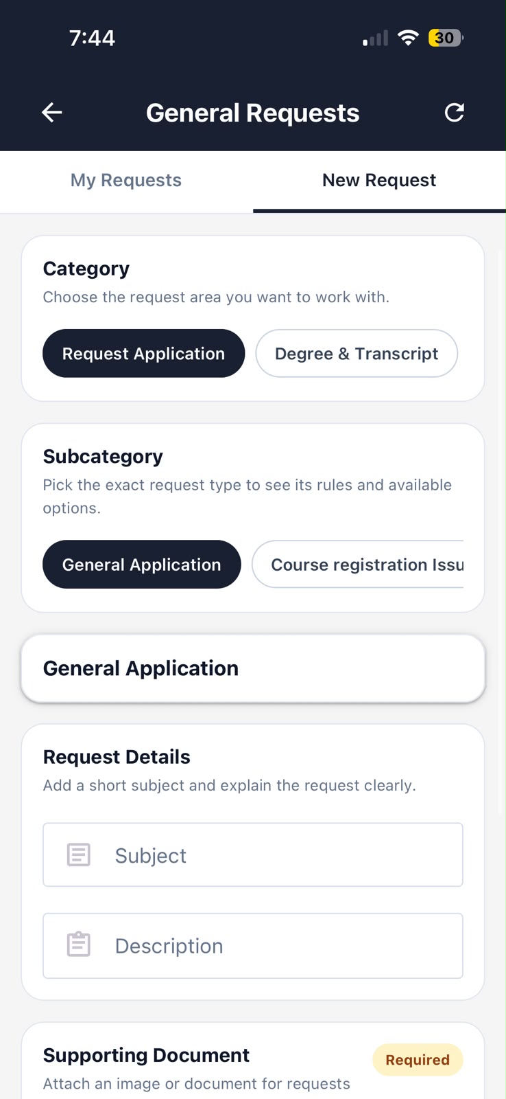 IQRA CMS — Student Mobile Application — image 16