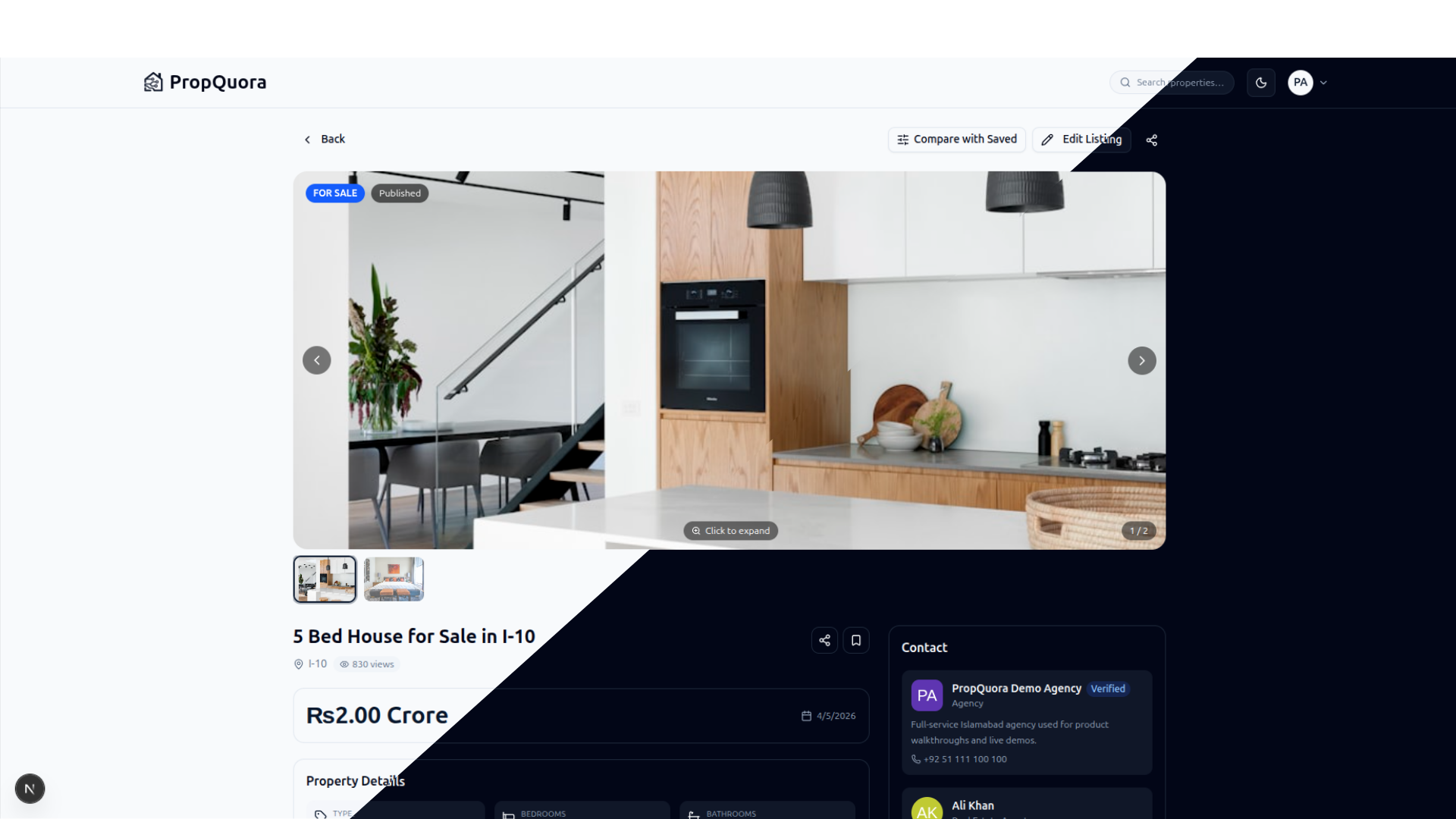 PropQuora — AI-Powered Real Estate Platform — image 8